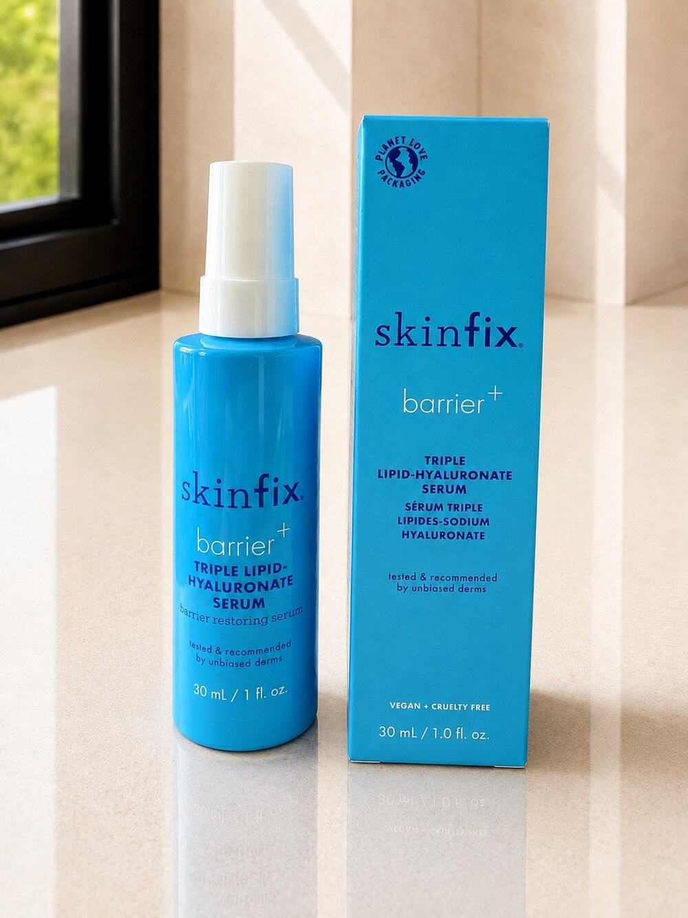 $68 Skinfix Barrier+ Triple Lipid-Hyaluronate Serum 30mL New